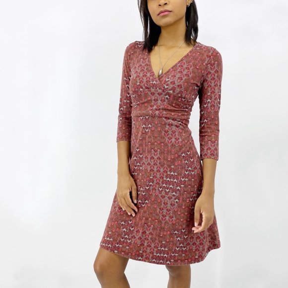 Patagonia Dresses & Skirts - Patagonia Printed Organic Cotton Dress XS